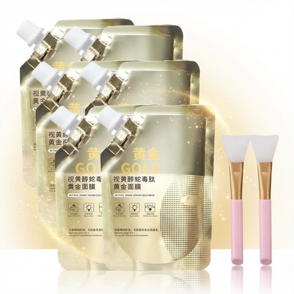 Retinol Snake Venom Gold Peeling Mask – Luxe Pore Purifying Treatment